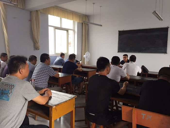 2017年8月份高技工、中技工的考試現(xiàn)場