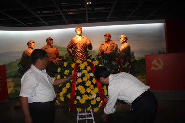 隴運集團公司黨委開展“不忘初心、牢記使命”紀念建黨98周年主題黨日活動