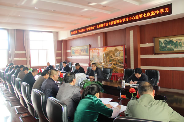 隴運集團公司黨委召開“不忘初心、牢記使命”主題教育讀書班暨理論學習中心組第七次集中學習（擴大）會議